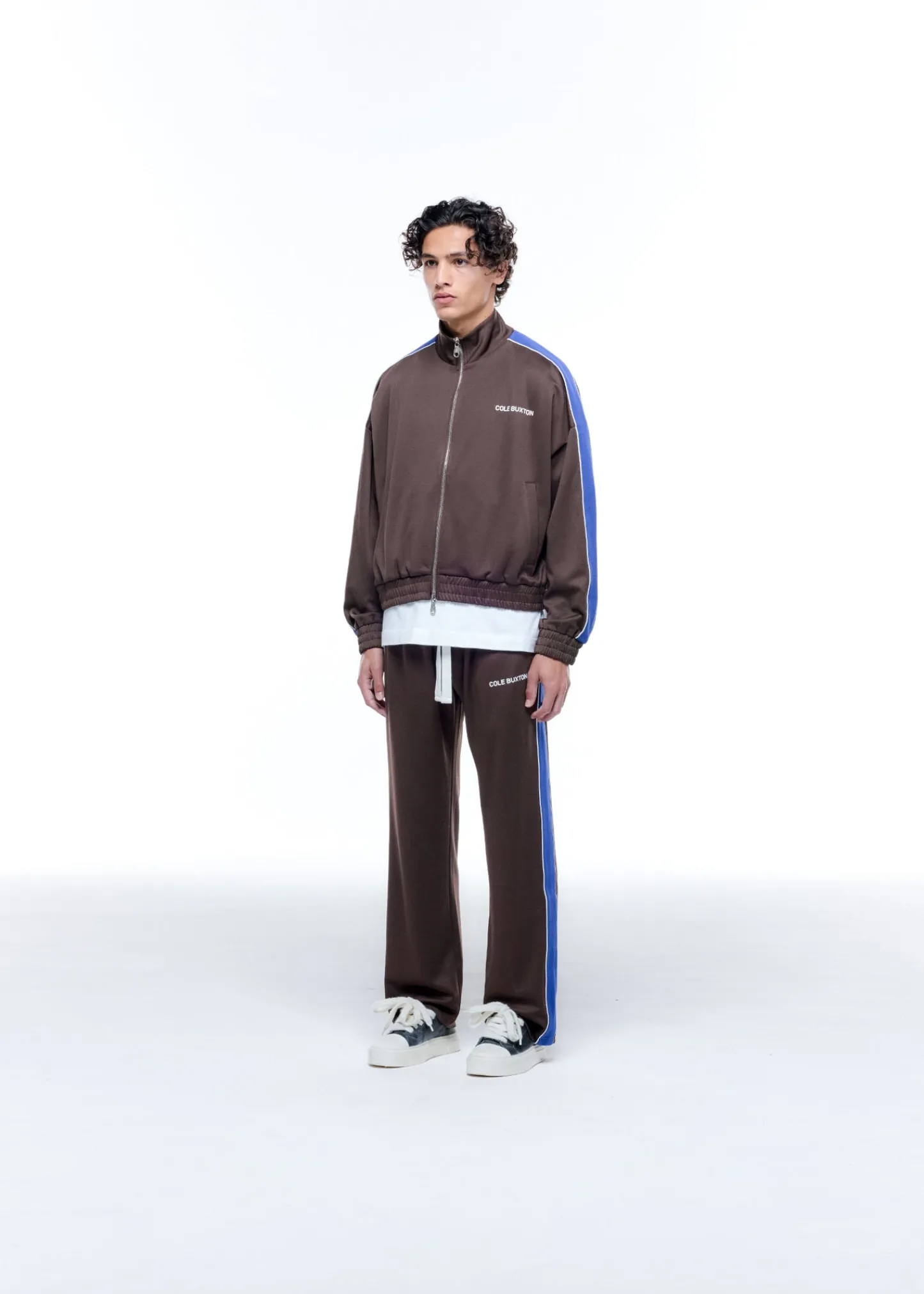 Cole Buxton CONTRAST TAPE TRACK PANT| Pants