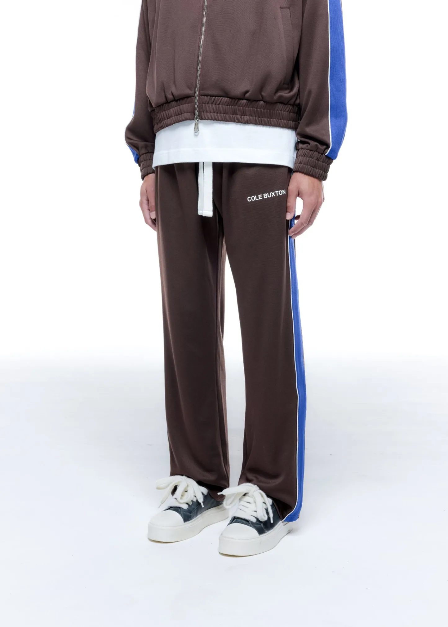 Cole Buxton CONTRAST TAPE TRACK PANT| Pants