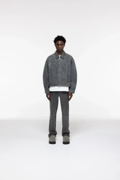 Cole Buxton CRACKED LEATHER JACKET| Outerwear|Leather