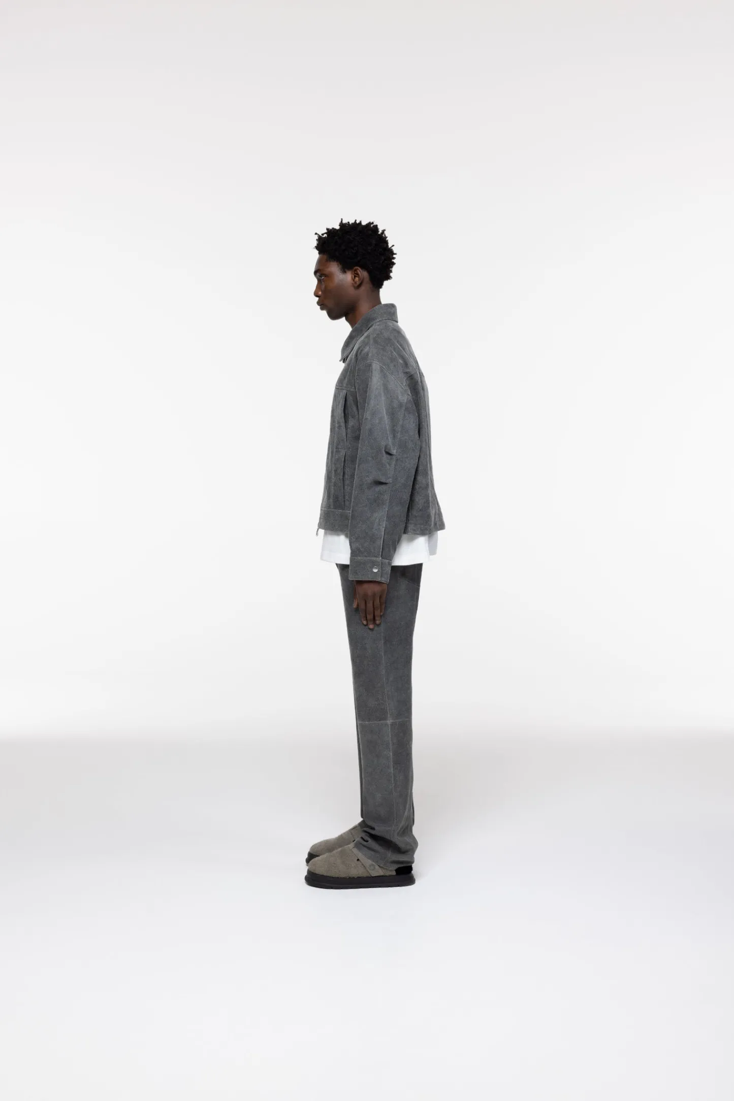 Cole Buxton CRACKED LEATHER JACKET| Outerwear|Leather
