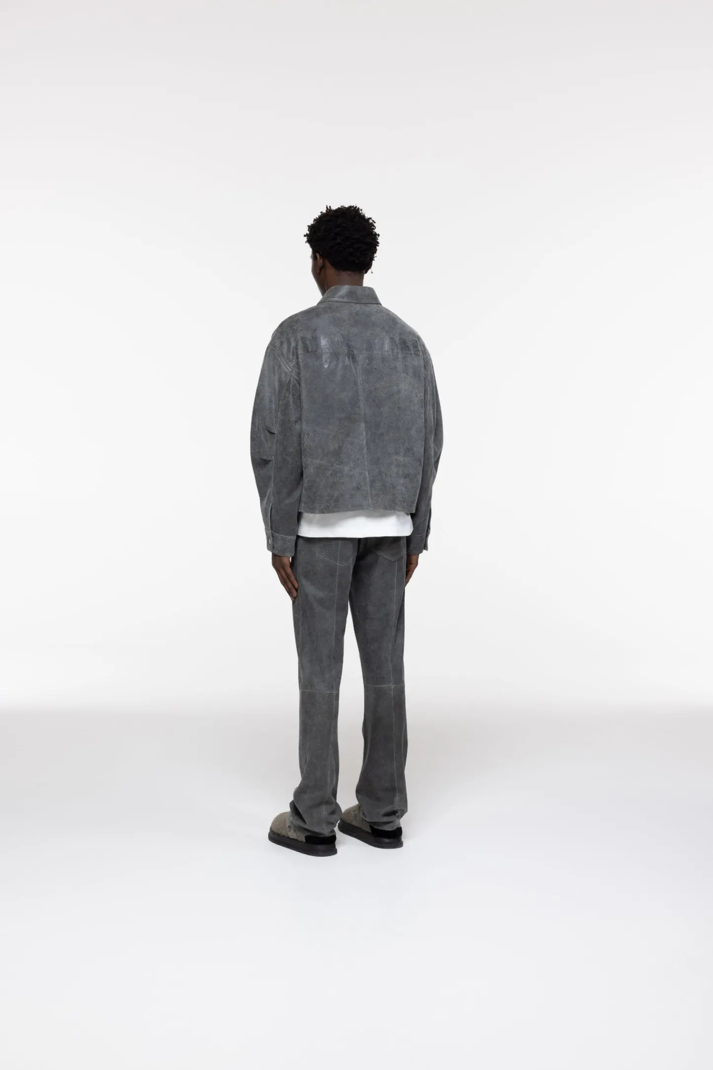 Cole Buxton CRACKED LEATHER JACKET| Outerwear|Leather