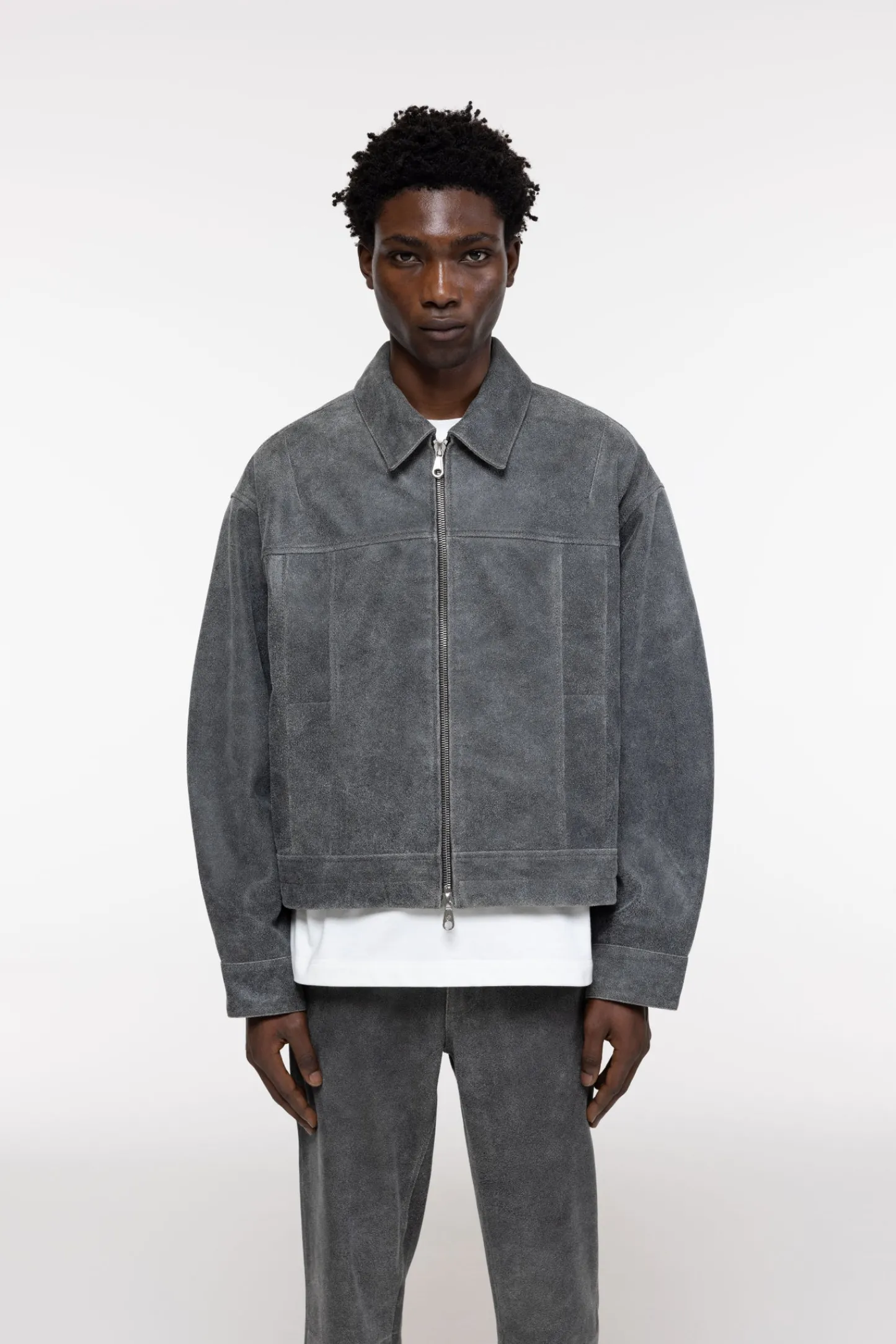 Cole Buxton CRACKED LEATHER JACKET| Outerwear|Leather