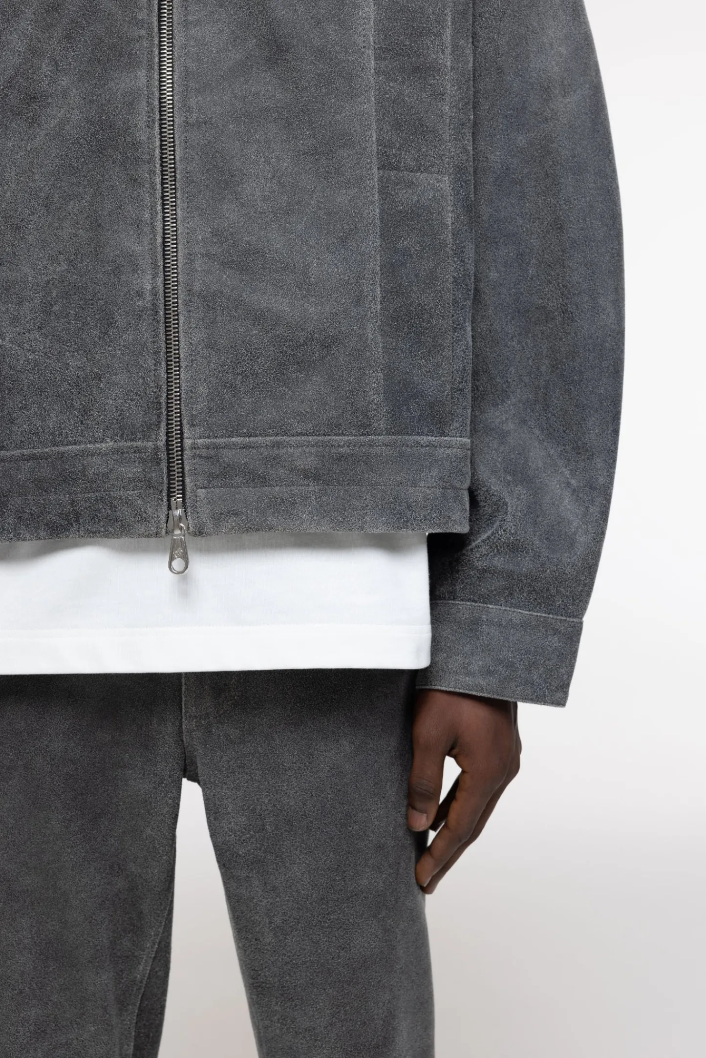 Cole Buxton CRACKED LEATHER JACKET| Outerwear|Leather