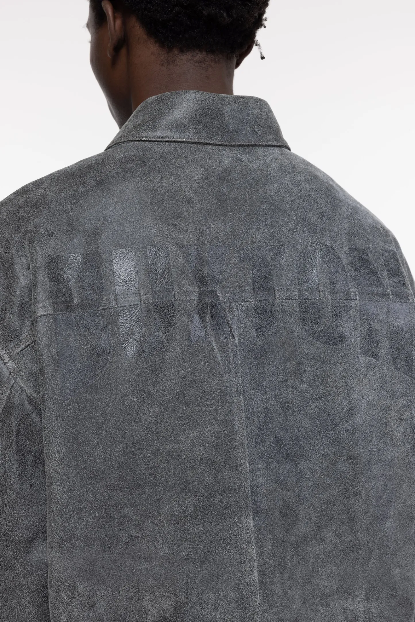 Cole Buxton CRACKED LEATHER JACKET| Outerwear|Leather
