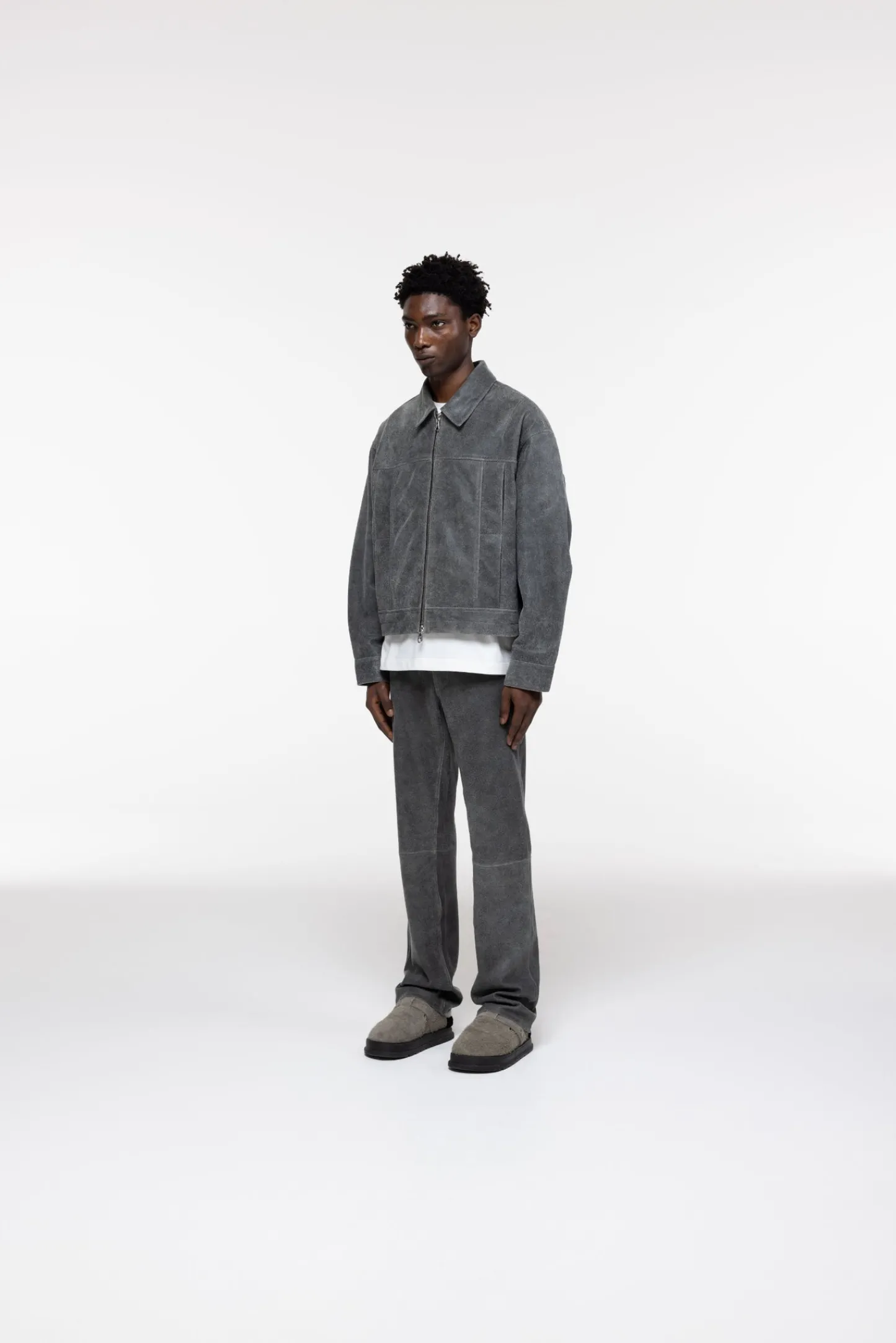 Cole Buxton CRACKED LEATHER PANTS| Leather|Pants