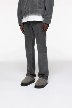 Cole Buxton CRACKED LEATHER PANTS| Leather|Pants