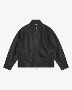 Cole Buxton CROC LEATHER JACKET| Outerwear|Leather