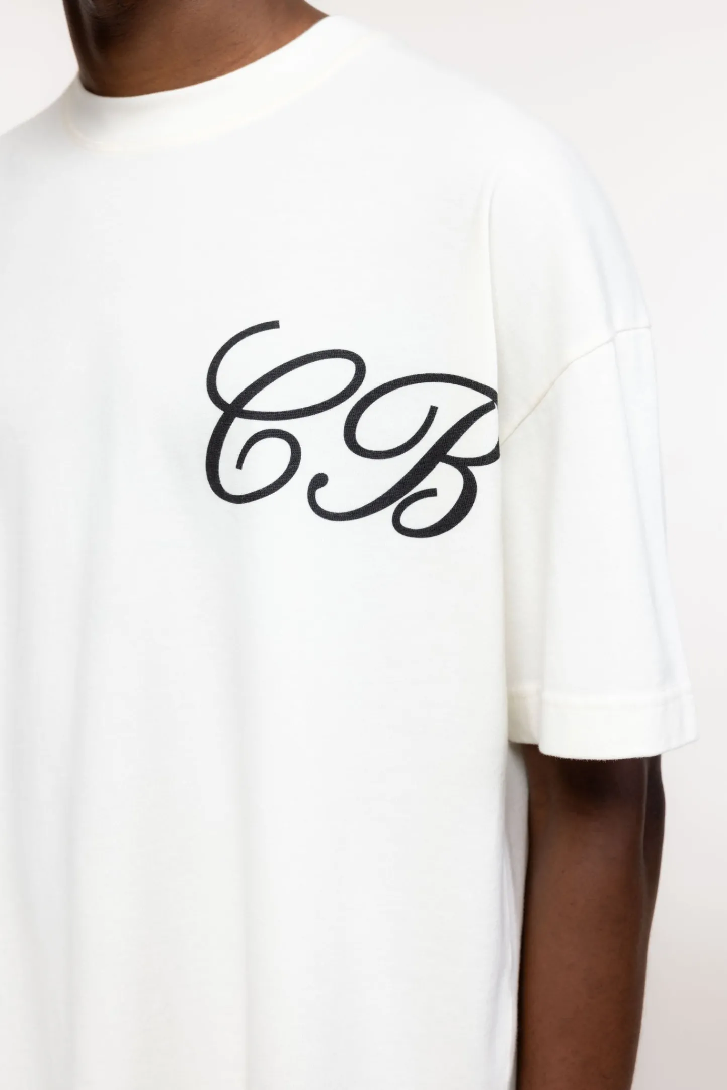 Cole Buxton CURSIVE TWO STARS T-SHIRT| T-Shirts