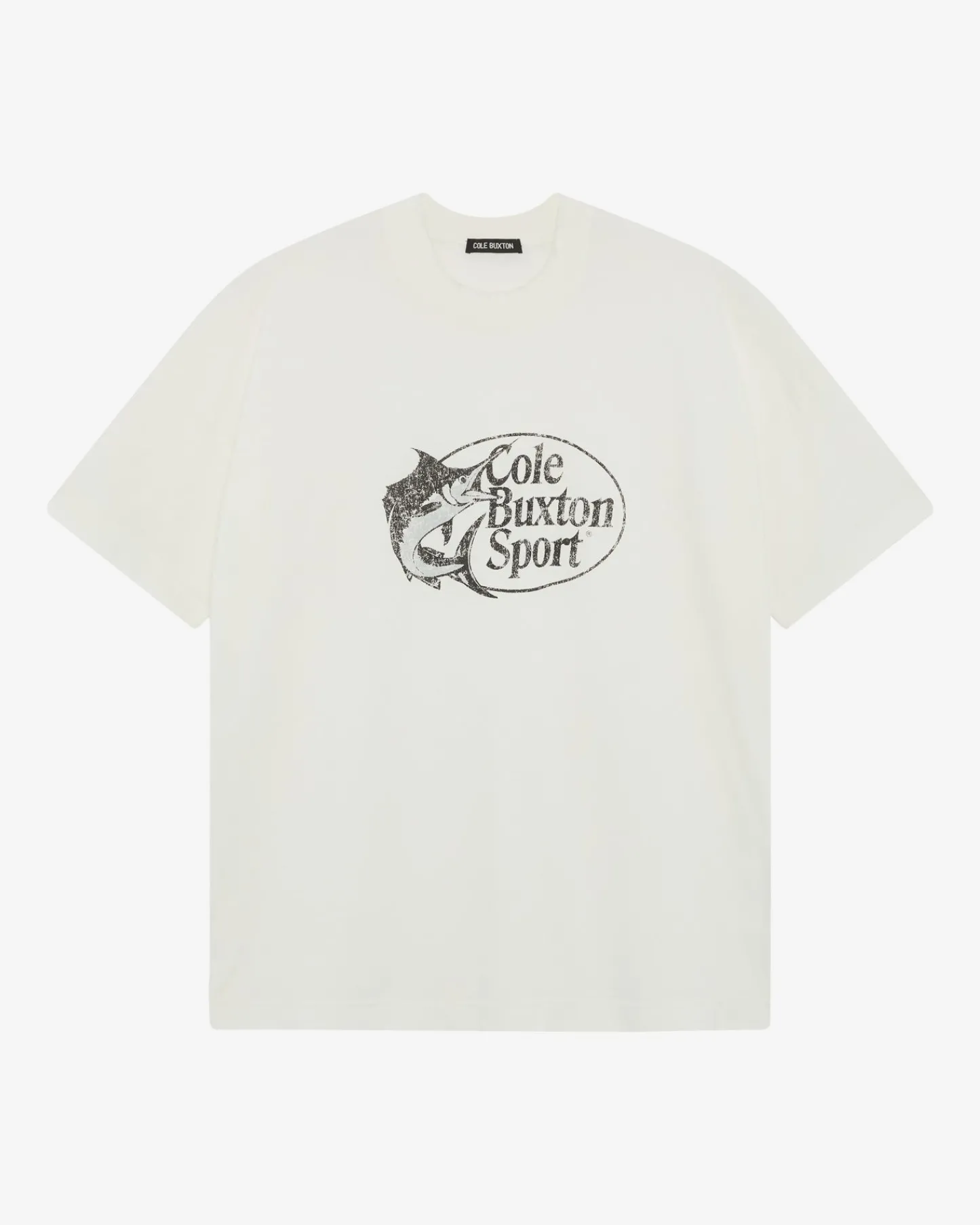 Cole Buxton DISTRESSED CBS T-SHIRT| T-Shirts