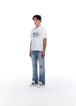 Cole Buxton DISTRESSED CBS T-SHIRT| T-Shirts