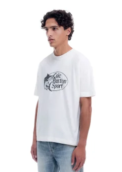 Cole Buxton DISTRESSED CBS T-SHIRT| T-Shirts