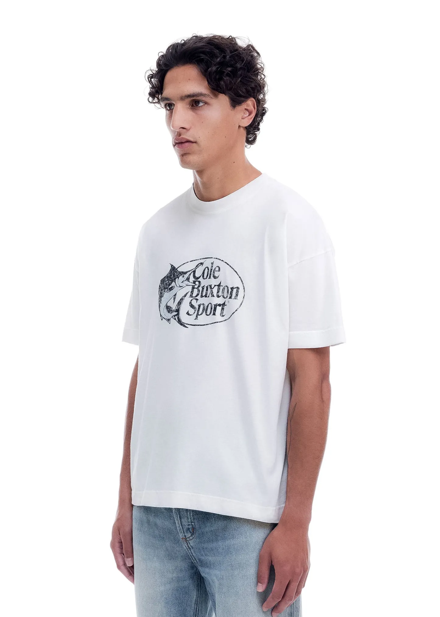 Cole Buxton DISTRESSED CBS T-SHIRT| T-Shirts