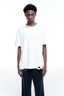 Cole Buxton DISTRESSED COLE T-SHIRT| T-Shirts