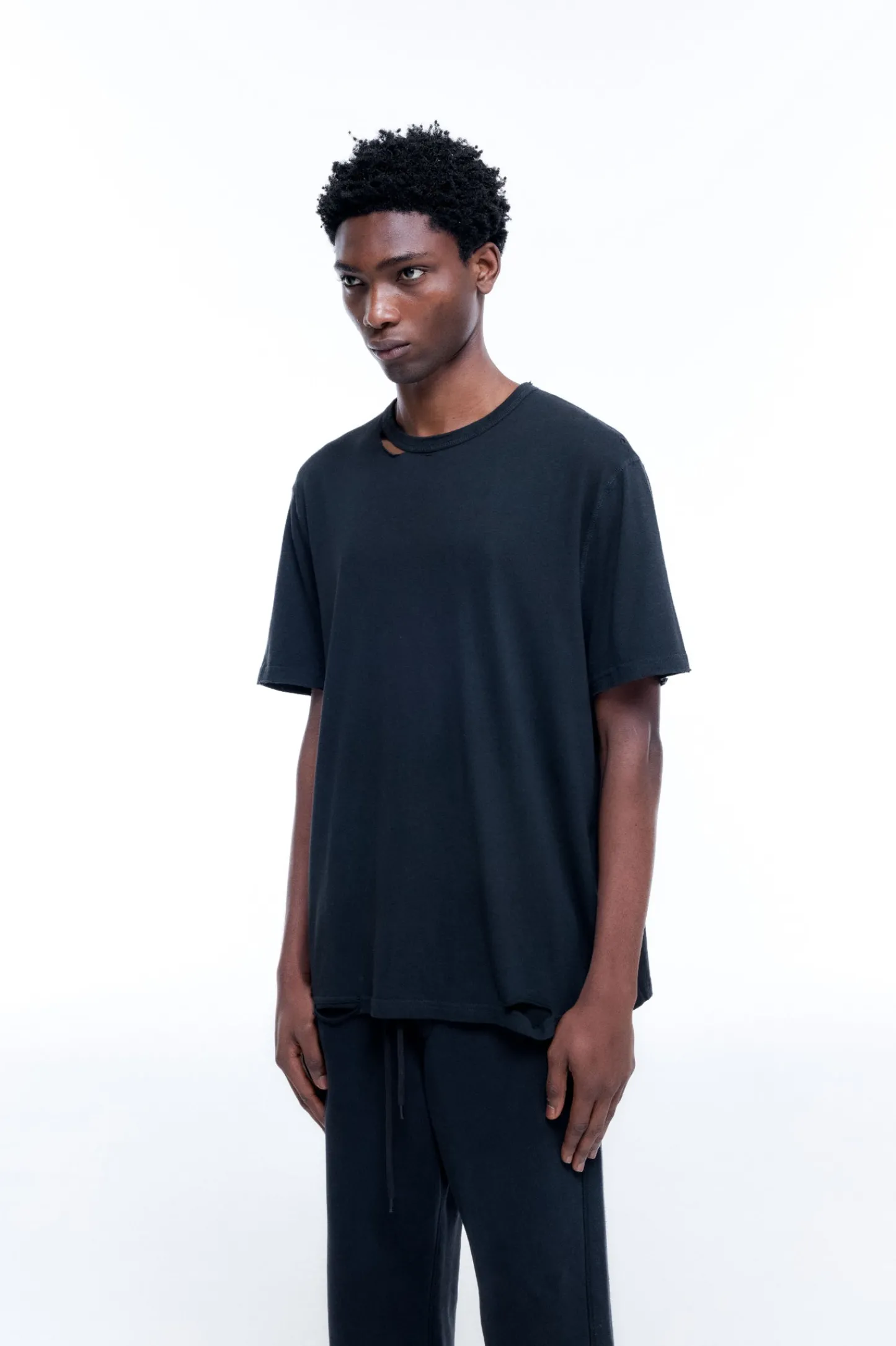 Cole Buxton DISTRESSED COLE T-SHIRT| T-Shirts