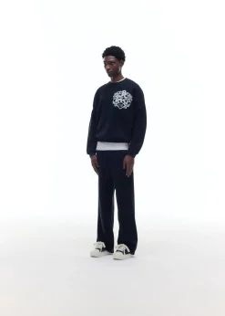 Cole Buxton DISTRESSED COLLEGIATE CREST SWEATSHIRT| Sweatshirts