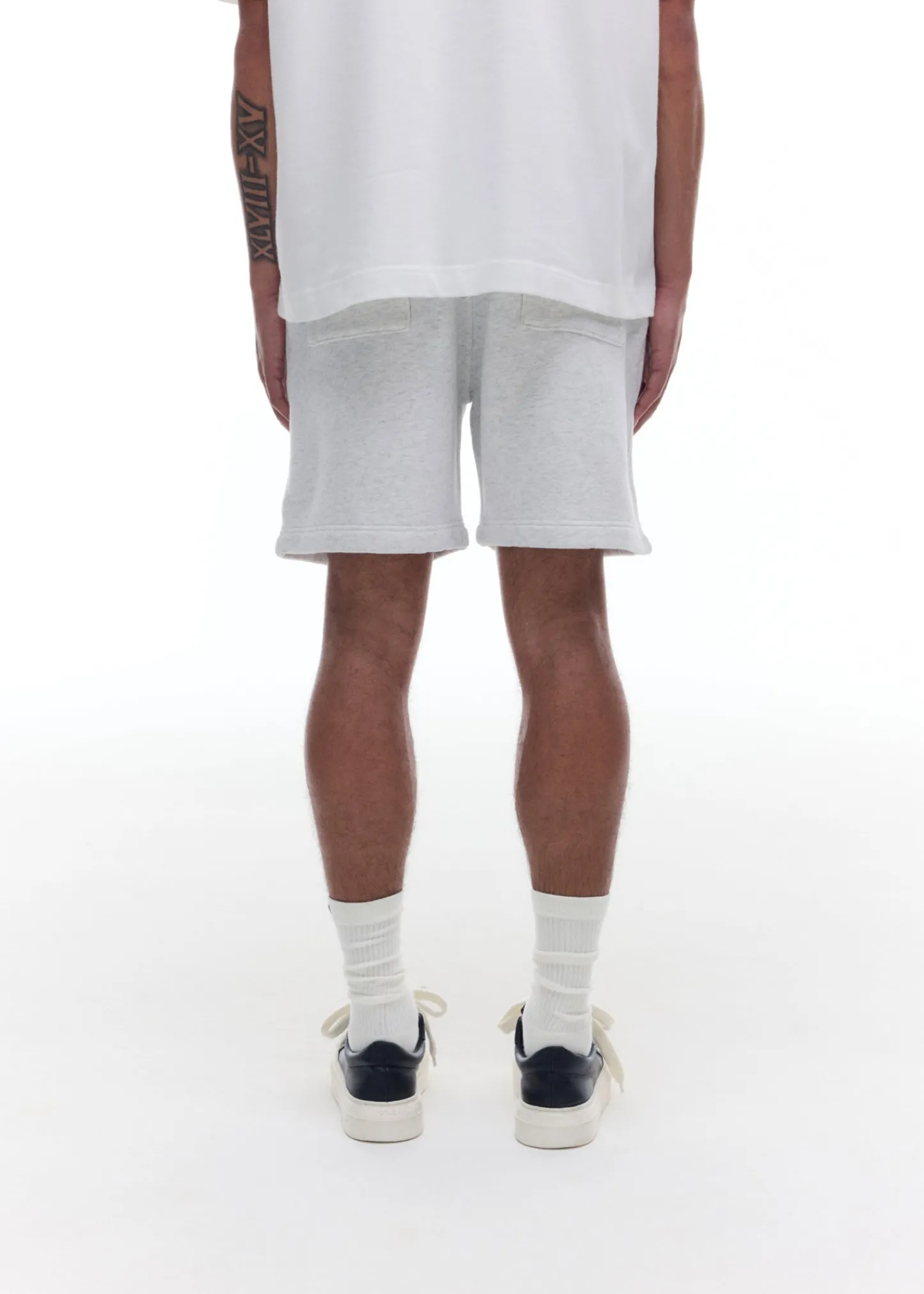 Cole Buxton DISTRESSED COLLEGIATE CREST SHORTS| Shorts