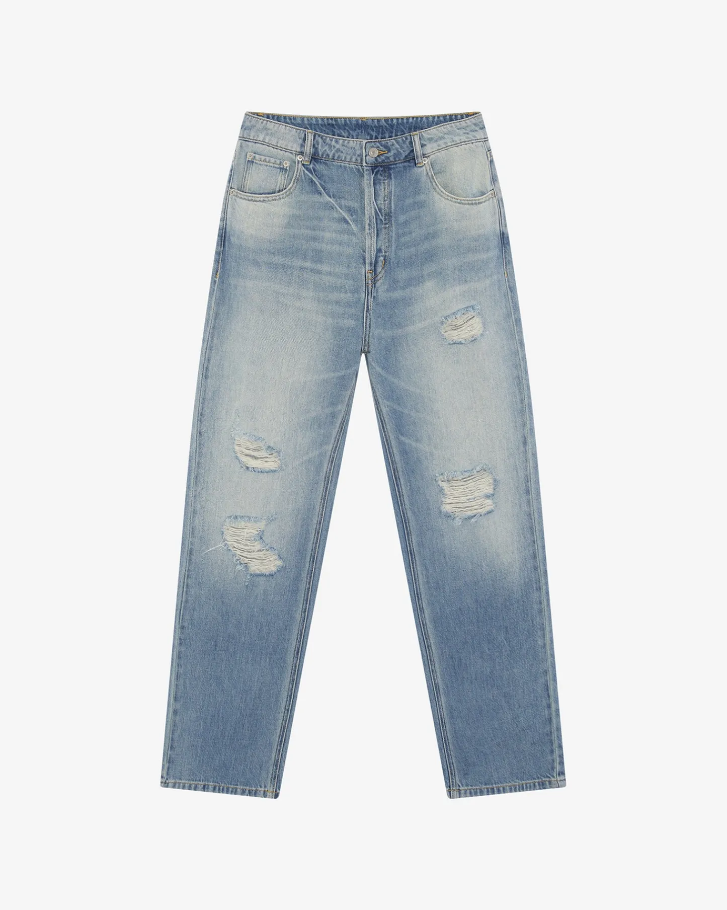 Cole Buxton DISTRESSED FRONT JEANS| Denim
