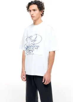 Cole Buxton DISTRESSED POCKET T-SHIRT| T-Shirts