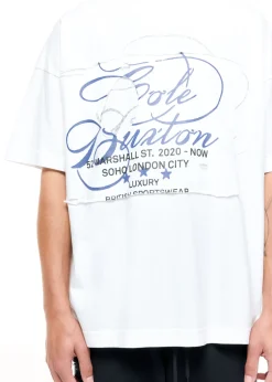 Cole Buxton DISTRESSED POCKET T-SHIRT| T-Shirts
