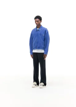 Cole Buxton DISTRESSED TRUCKER JACKET| Outerwear