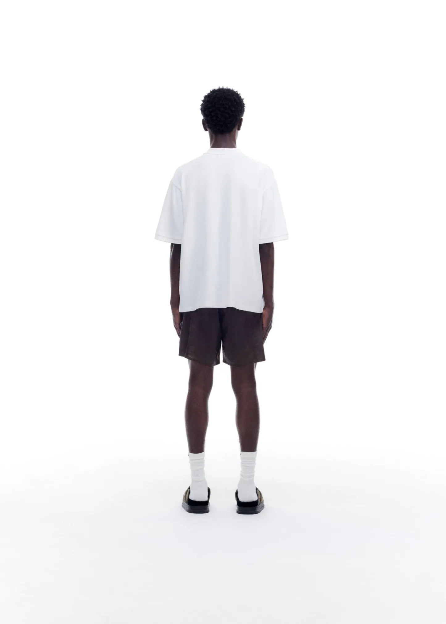 Cole Buxton EMBLEM PATCH SWIM SHORTS| Swimwear
