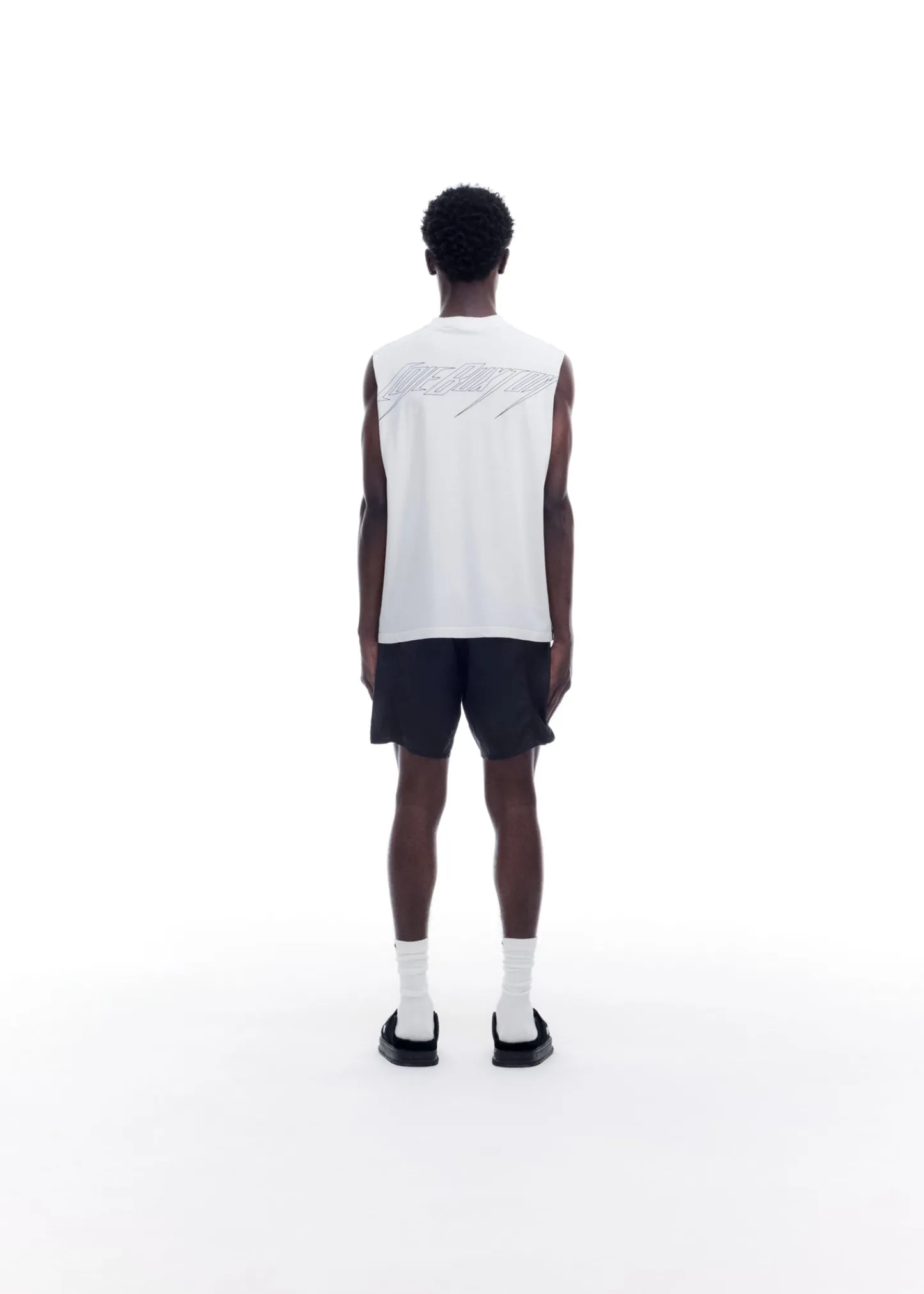 Cole Buxton EMBLEM PATCH SWIM SHORTS| Swimwear