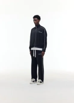Cole Buxton GLITTER PIPED TRACK JACKET| Outerwear