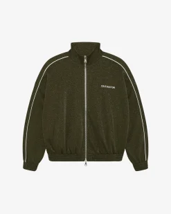 Cole Buxton GLITTER PIPED TRACK JACKET| Outerwear