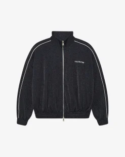 Cole Buxton GLITTER PIPED TRACK JACKET| Outerwear