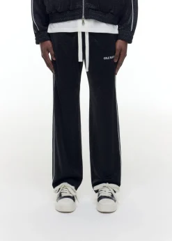 Cole Buxton GLITTER PIPED TRACK PANTS| Pants
