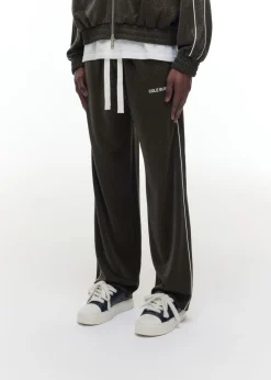 Cole Buxton GLITTER PIPED TRACK PANTS| Pants