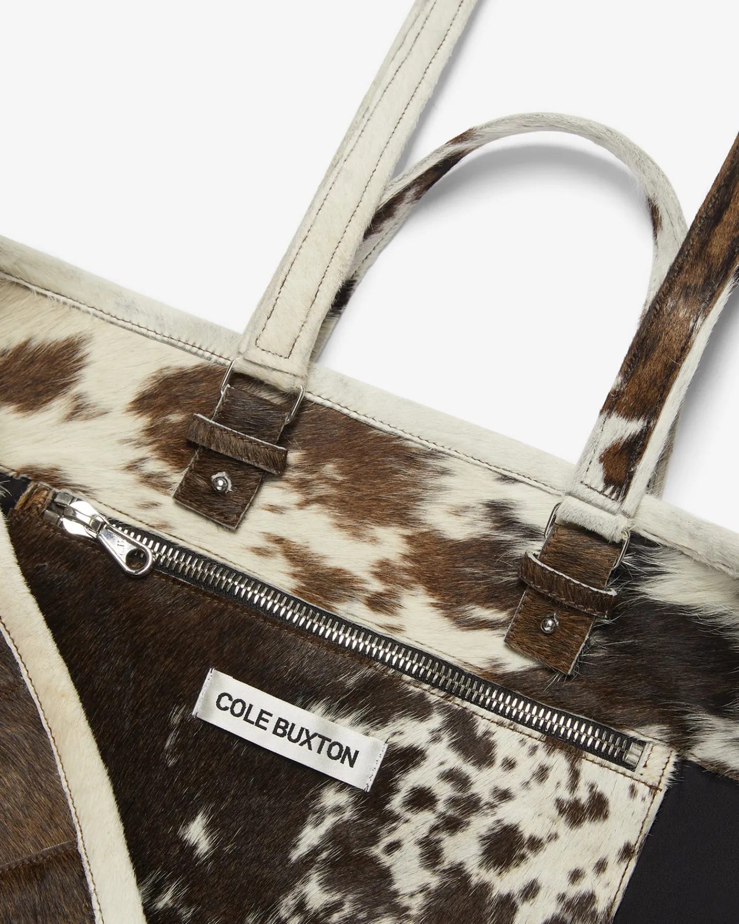 Cole Buxton HAIRY COW TOTE| Accessories|Leather