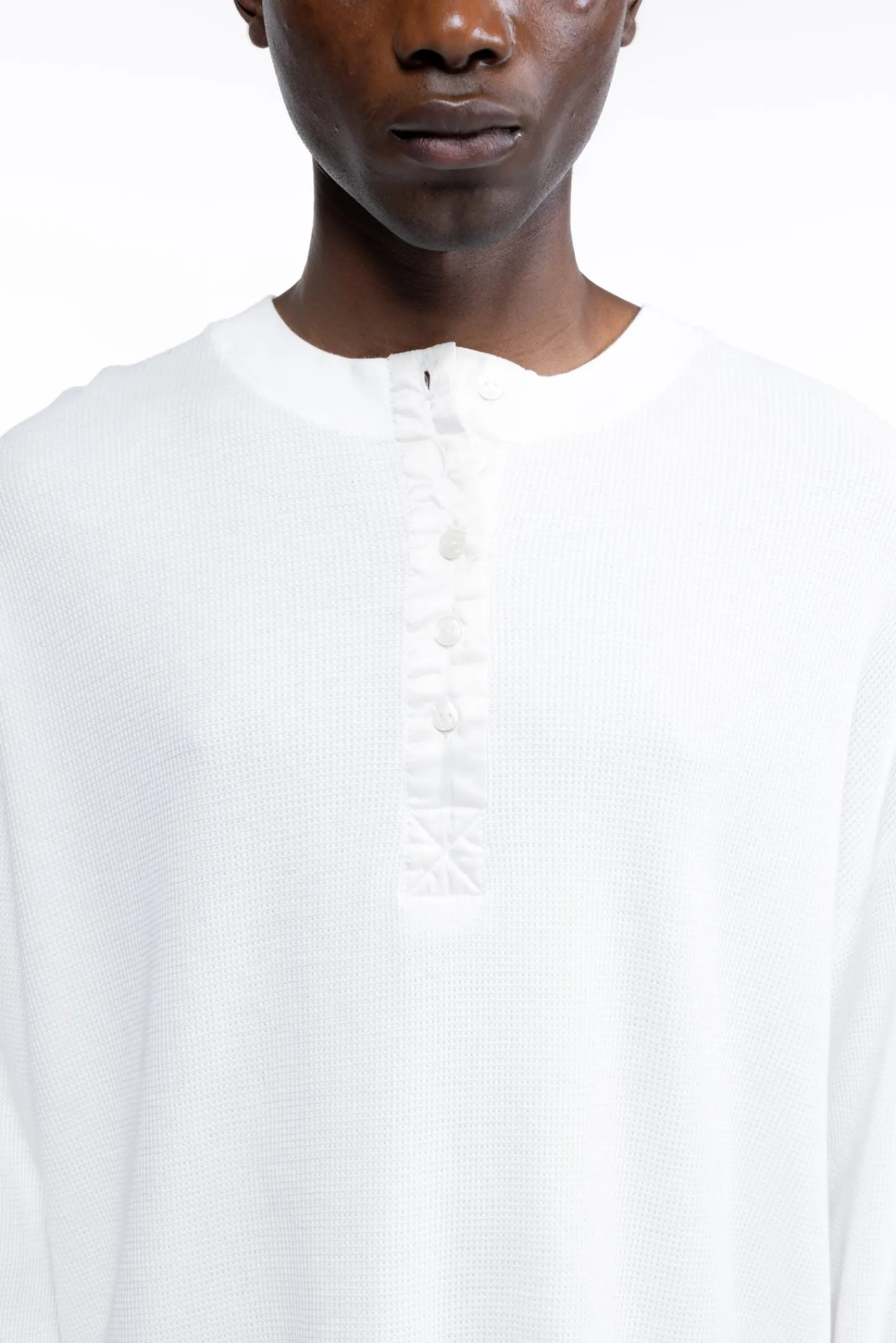 Cole Buxton HENLEY WAFFLE| T-Shirts