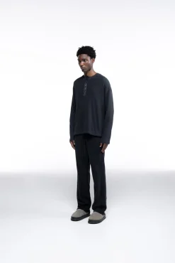 Cole Buxton HENLEY WAFFLE| T-Shirts