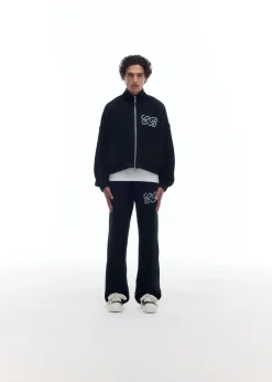 Cole Buxton KNITTED TRACK JACKET| Outerwear|Knitwear