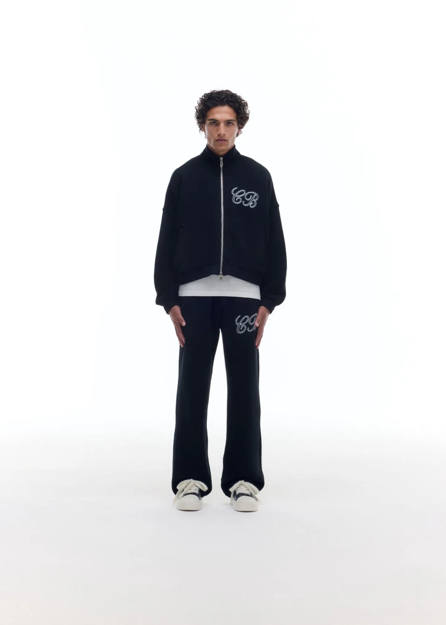 Cole Buxton KNITTED TRACK JACKET| Outerwear|Knitwear