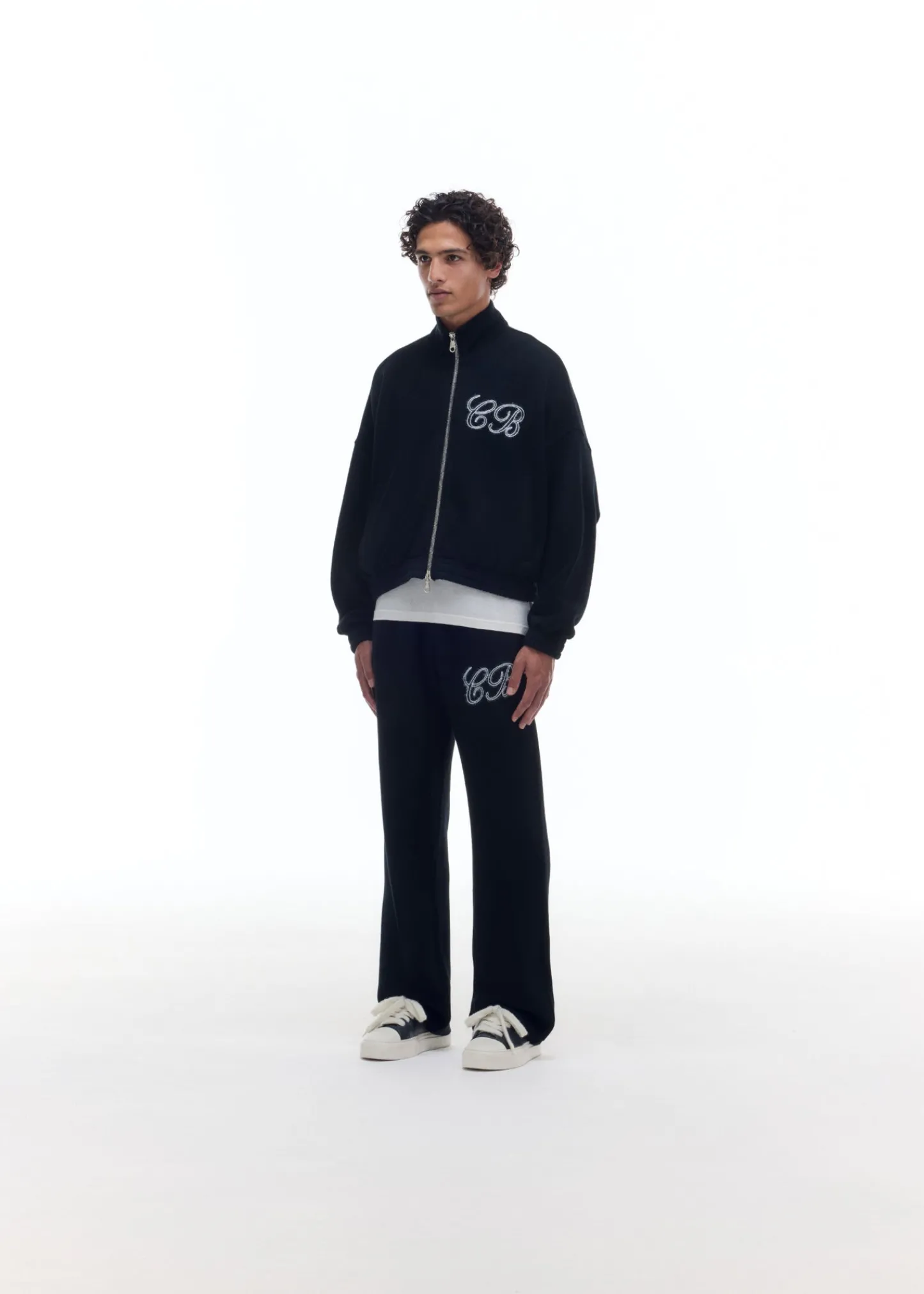 Cole Buxton KNITTED TRACK JACKET| Outerwear|Knitwear