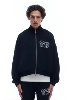 Cole Buxton KNITTED TRACK JACKET| Outerwear|Knitwear