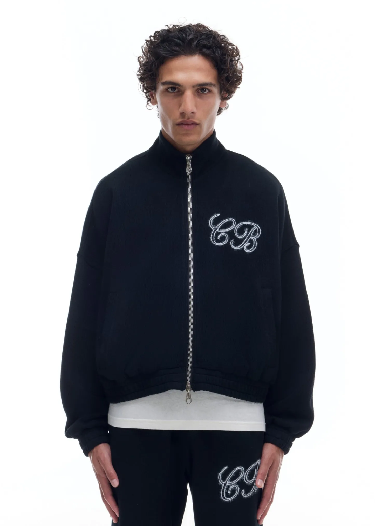 Cole Buxton KNITTED TRACK JACKET| Outerwear|Knitwear
