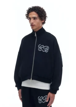 Cole Buxton KNITTED TRACK JACKET| Outerwear|Knitwear