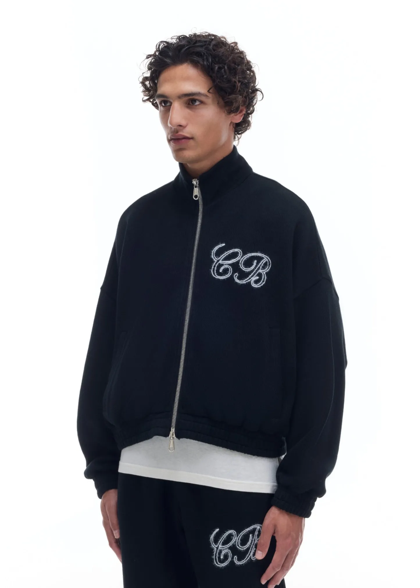 Cole Buxton KNITTED TRACK JACKET| Outerwear|Knitwear