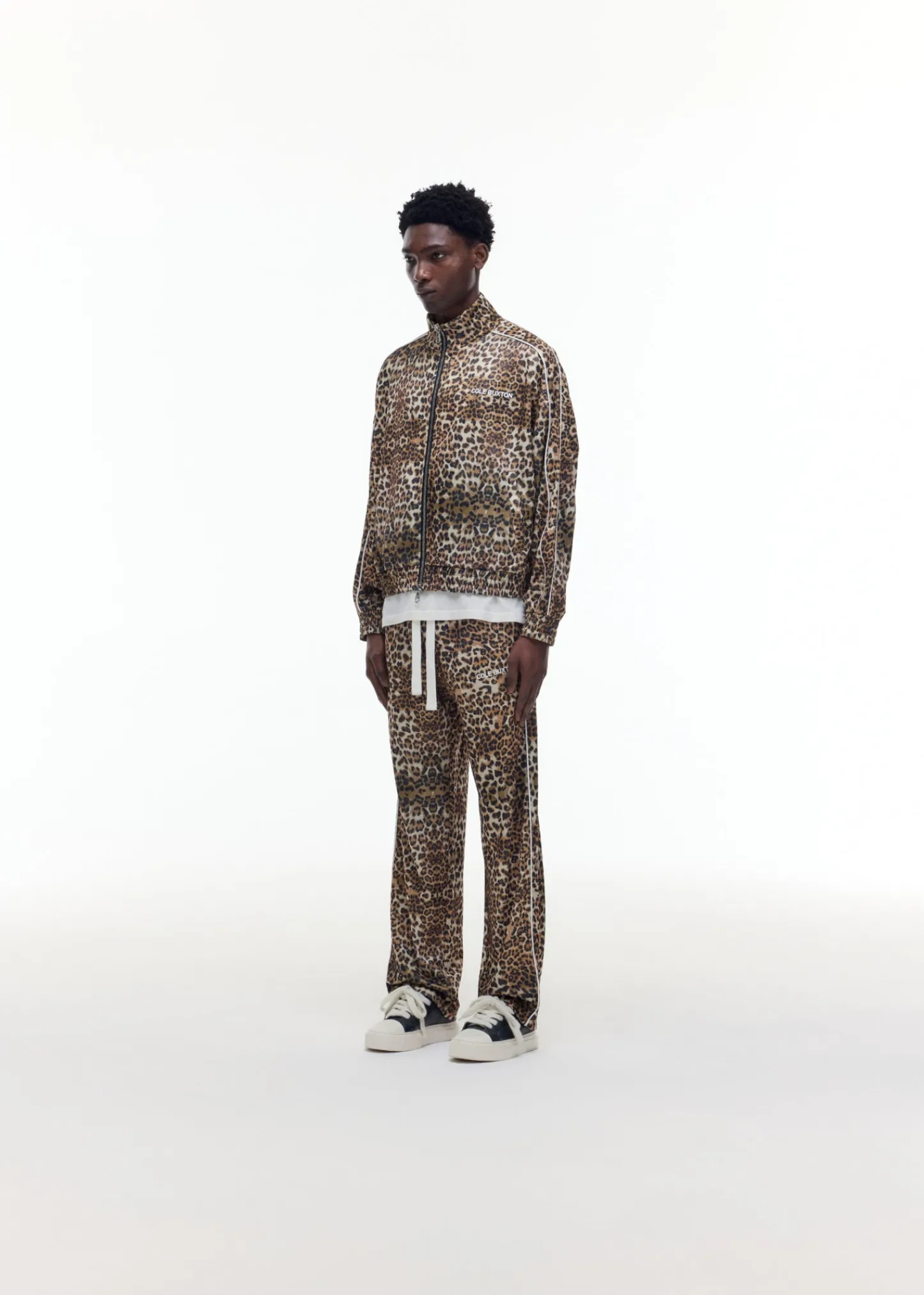 Cole Buxton PIPED TRACK JACKET| Outerwear