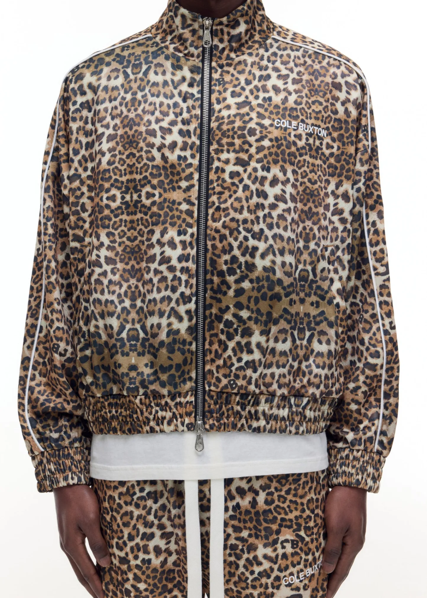 Cole Buxton PIPED TRACK JACKET| Outerwear