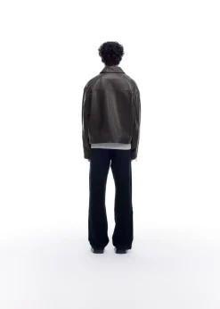 Cole Buxton LIGHT LAMB LEATHER JACKET| Leather|Outerwear