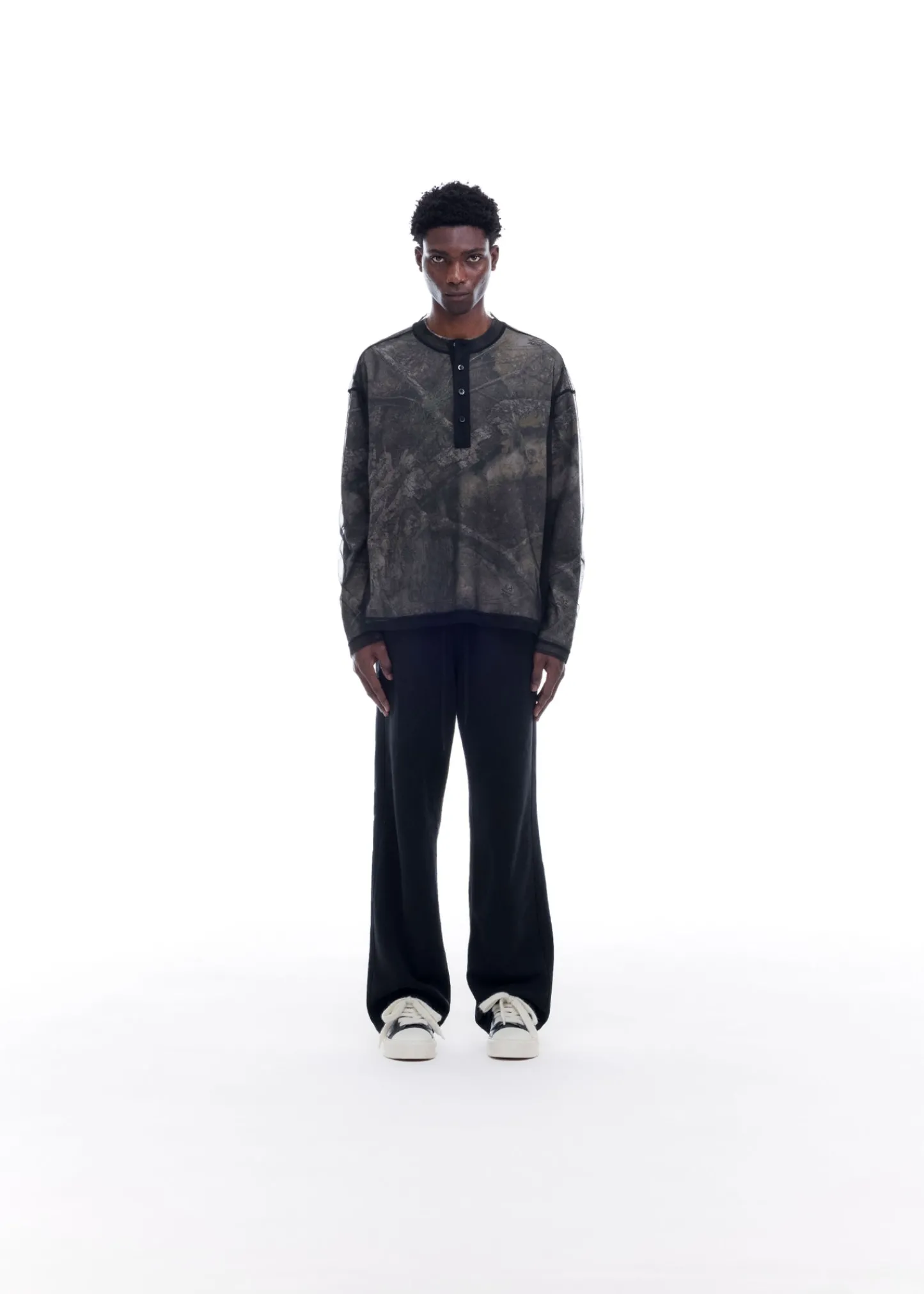Cole Buxton MESH HENLEY| T-Shirts