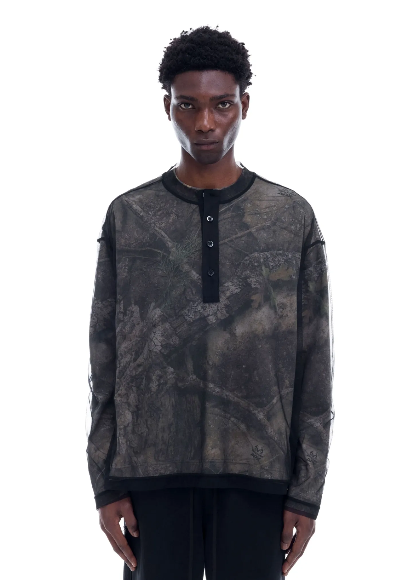 Cole Buxton MESH HENLEY| T-Shirts
