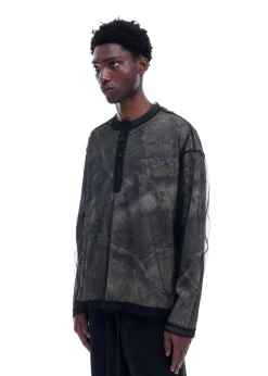 Cole Buxton MESH HENLEY| T-Shirts