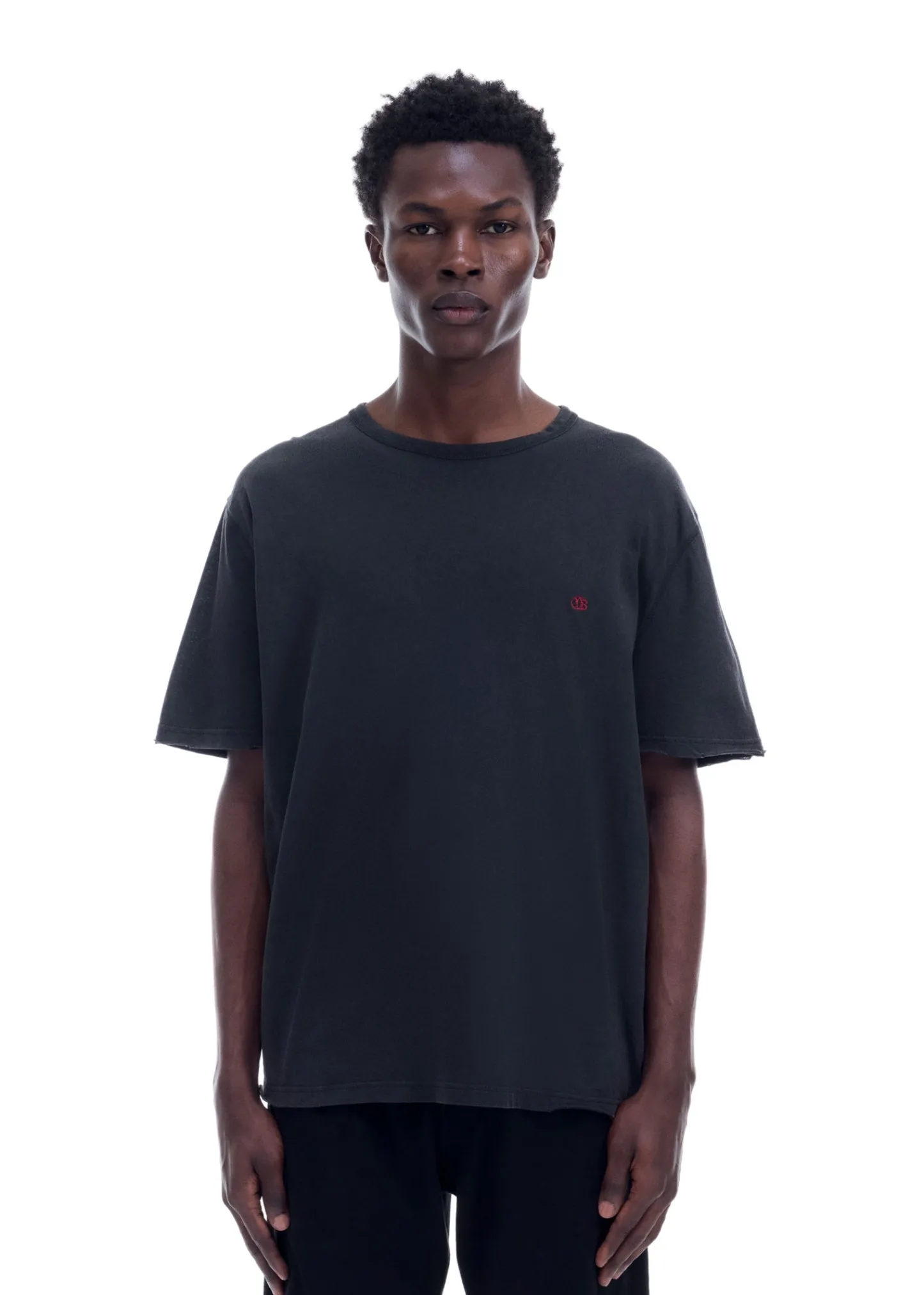 Cole Buxton MINI EMBLEM DISTRESSED COLE T-SHIRT| T-Shirts