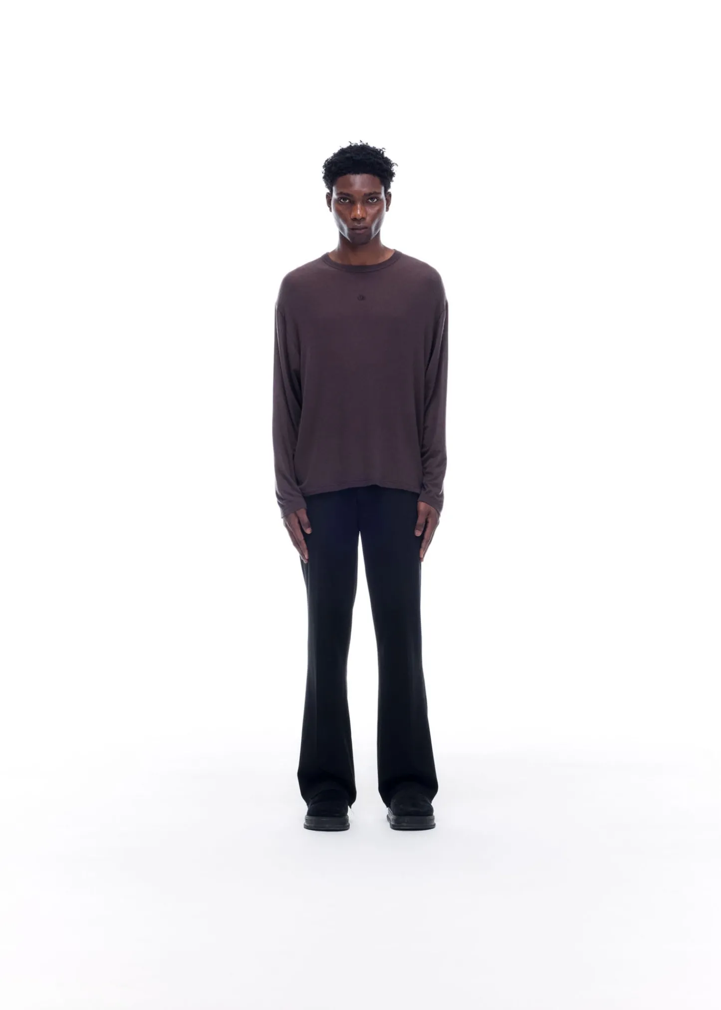 Cole Buxton MINI EMBLEM SHEER LONG SLEEVE| T-Shirts