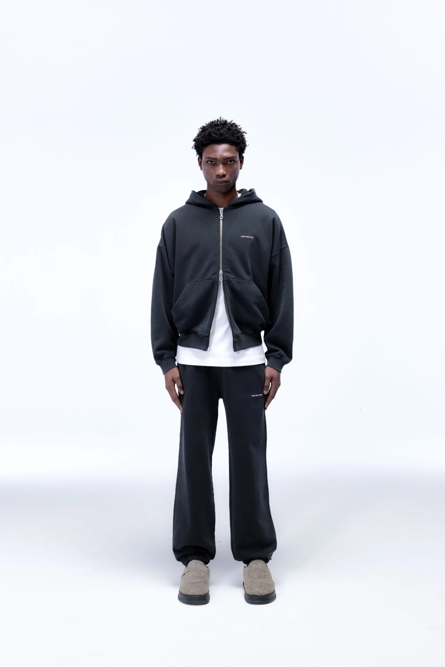 Cole Buxton MINI LOGO ZIPPED HOODIE| Hoodies